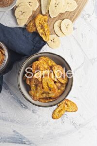 Baked Plantain Chips - Set 2