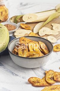 Baked Plantain Chips - Set 2