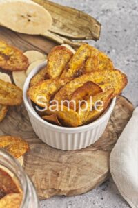 Baked Plantain Chips - Set 3