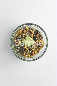 Plantain and Black Bean Tostadas - Set 1
