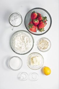 Strawberry Crumb Bars PLR