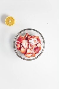 Strawberry Crumb Bars PLR