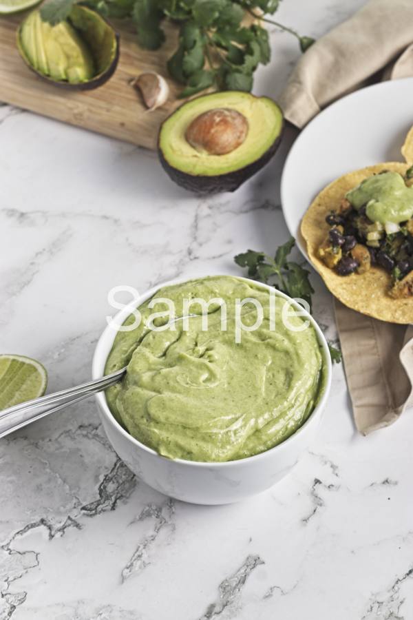 Vegan Avocado Crema - Set 1