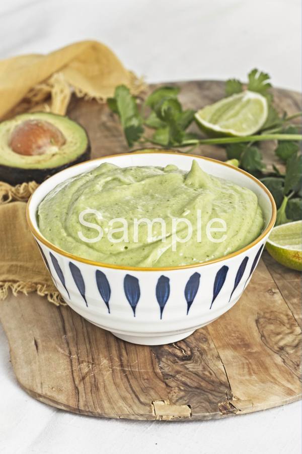 Vegan Avocado Crema - Set 3