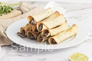 Baked Bean and Cheese Taquitos - Set 5