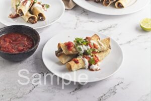 Baked Bean and Cheese Taquitos - Set 5