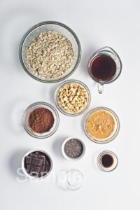 Chocolate Peanut Granola Bars - Set 4