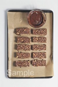 Chocolate Peanut Granola Bars - Set 4