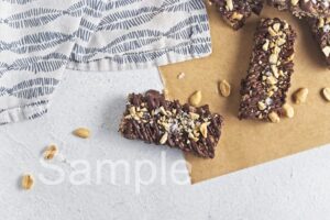 Chocolate Peanut Granola Bars - Set 1