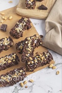 Chocolate Peanut Granola Bars - Set 2