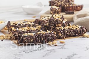 Chocolate Peanut Granola Bars - Set 2