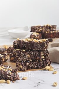 Chocolate Peanut Granola Bars - Set 2
