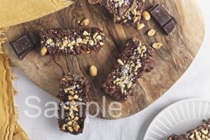 Chocolate Peanut Granola Bars - Set 5