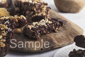 Chocolate Peanut Granola Bars - Set 5