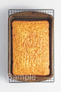 Coconut Pineapple Poke Cake - Set 2