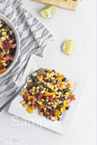 Corn and Black Bean Salad - Set 1