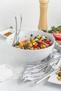 Corn and Black Bean Salad - Set 1