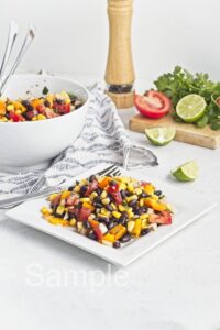 Corn and Black Bean Salad - Set 1