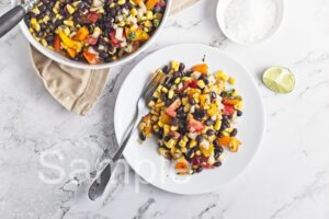 Corn and Black Bean Salad - Set 2
