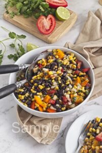 Corn and Black Bean Salad - Set 2