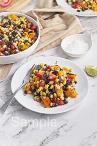 Corn and Black Bean Salad - Set 2