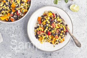 Corn and Black Bean Salad - Set 3
