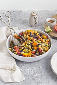Corn and Black Bean Salad - Set 3