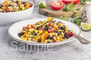 Corn and Black Bean Salad - Set 3
