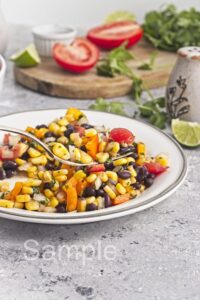 Corn and Black Bean Salad - Set 3