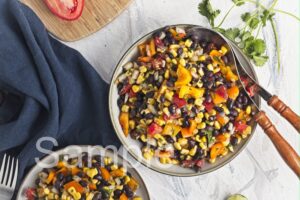 Corn and Black Bean Salad - Set 4