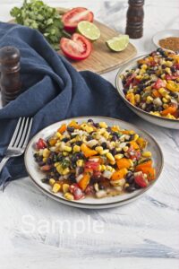 Corn and Black Bean Salad - Set 4
