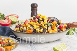 Corn and Black Bean Salad - Set 4