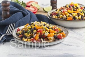 Corn and Black Bean Salad - Set 4