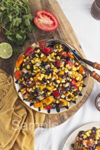 Corn and Black Bean Salad - Set 5