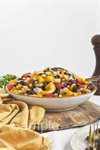 Corn and Black Bean Salad - Set 5