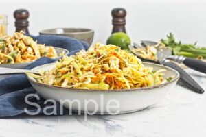 Crunchy Chicken Ramen Salad - Set 4