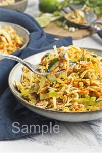 Crunchy Chicken Ramen Salad - Set 4
