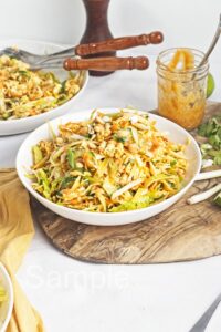 Crunchy Chicken Ramen Salad - Set 5
