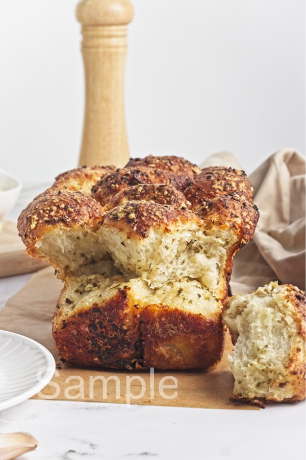 Garlic Pull Apart Bread - Set 2