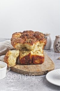 Garlic Pull Apart Bread - Set 4