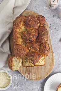 Garlic Pull Apart Bread - Set 4