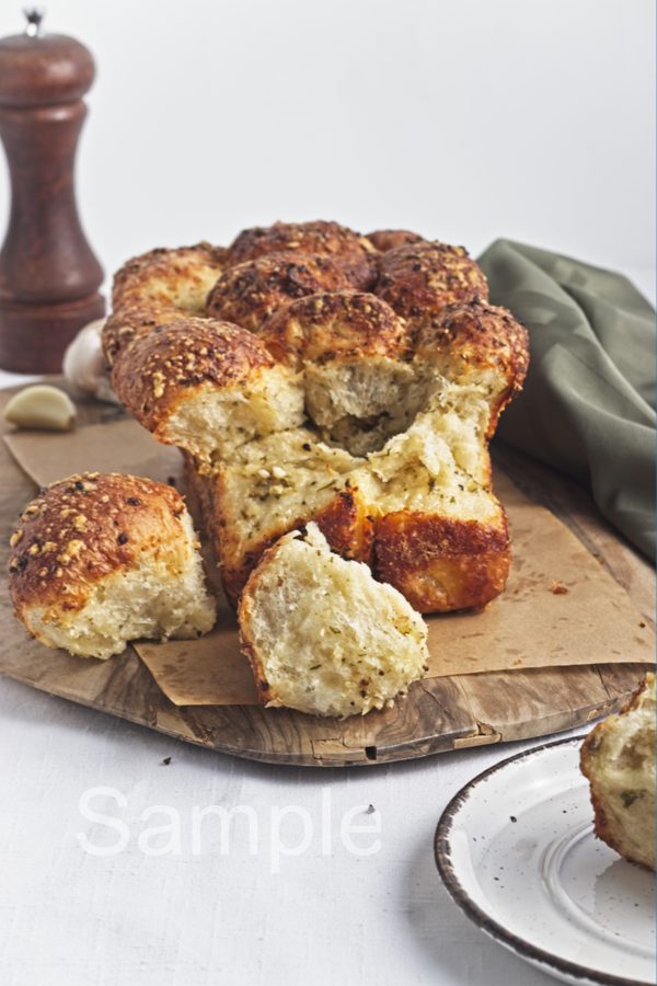 Garlic Pull Apart Bread - Set 5