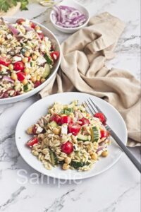 Greek Pasta Salad - Set 1
