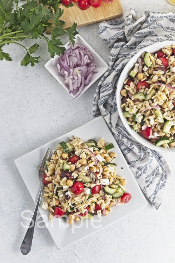 Greek Pasta Salad - Set 2