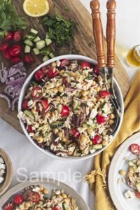 Greek Pasta Salad - Set 4
