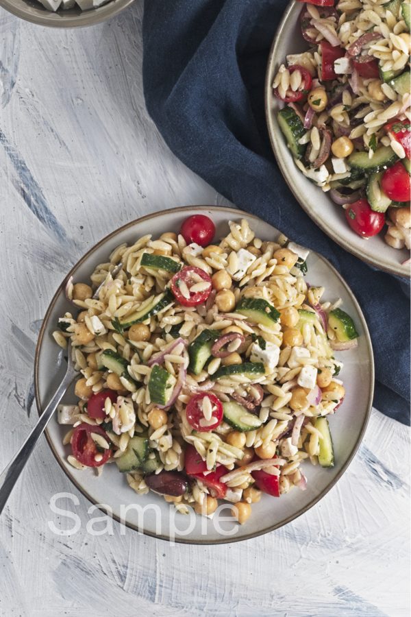 Greek Pasta Salad - Set 5