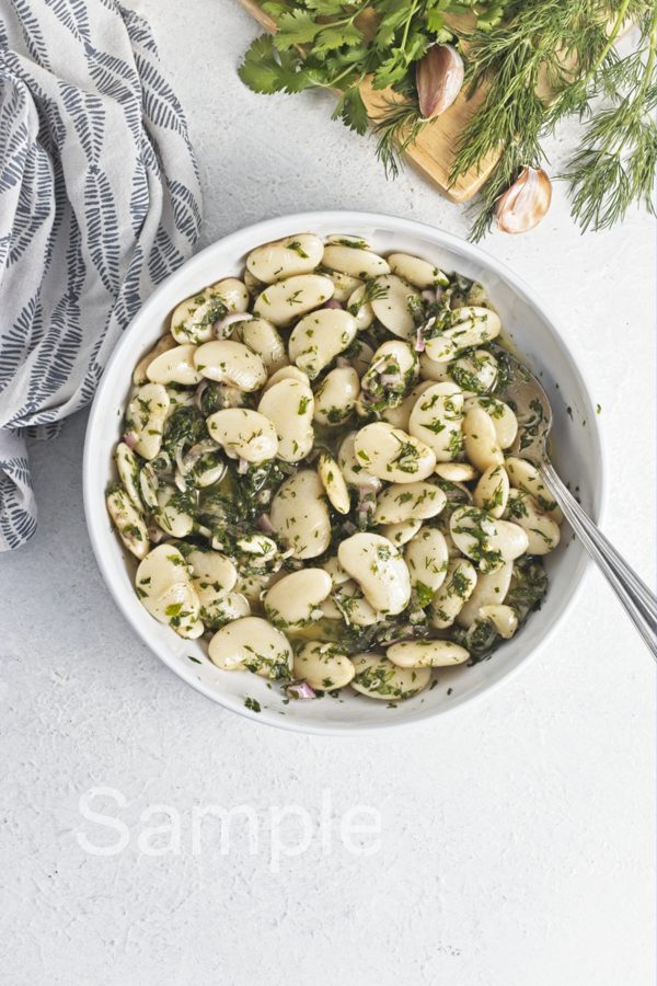 Marinated Butter Beans - Set 1