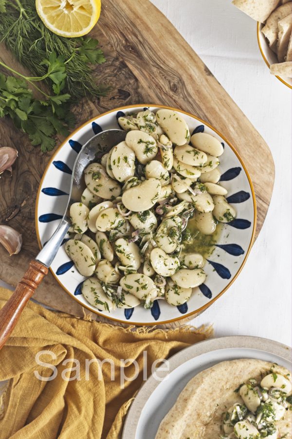 Marinated Butter Beans - Set 5