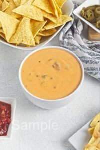 Spicy Nacho Cheese Dip - Set 1