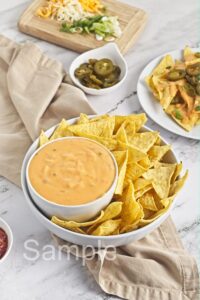 Spicy Nacho Cheese Dip - Set 2